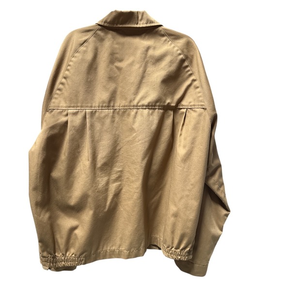 Vintage Campus Zipper Utility/Casual Jacket Mens Size M‎ Tan Winter Mid Weight - Picture 4 of 9